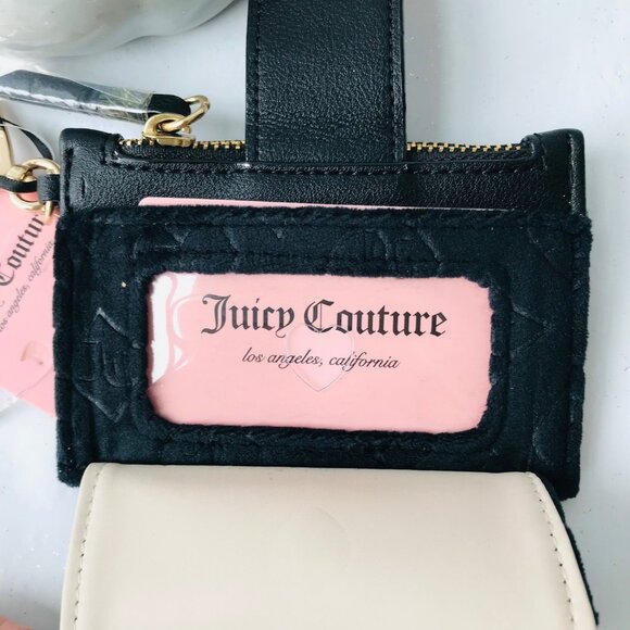 JUICY COUTURE Glitz Out Tab Elongated CC Liquorice Black - Picture 4 of 7